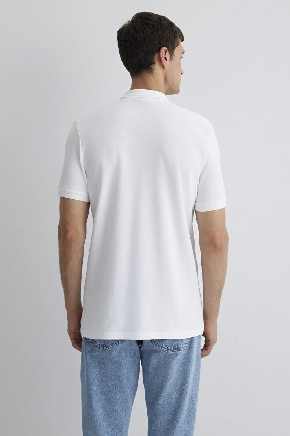 MAVİ POLO TİŞÖRT Beyaz