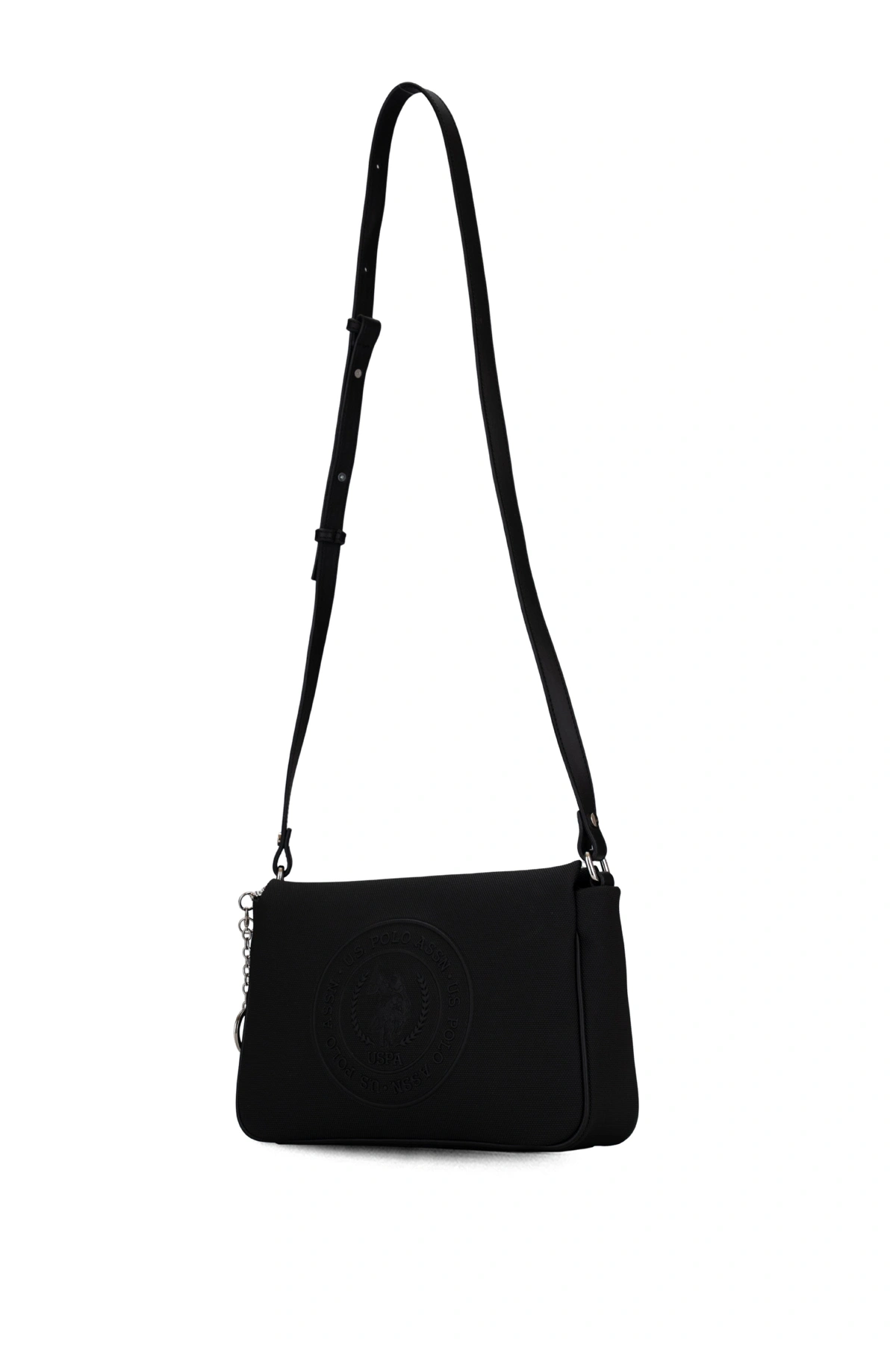 U.S. Polo Assn. Sıyah Kadın Postacı Çantası