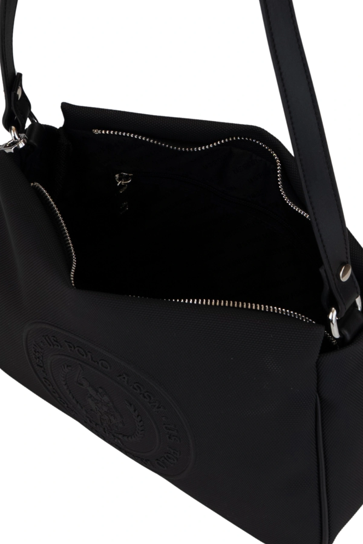 U.S. Polo Assn. Sıyah Kadın Postacı Çantası