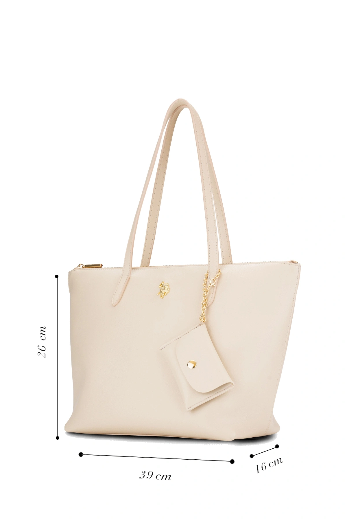 U.S. Polo Assn. Bej Kadın Omuz Çantası