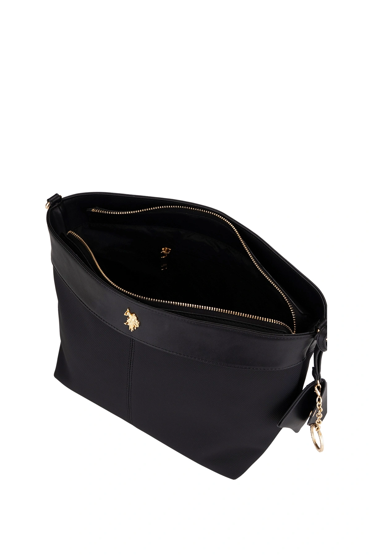 U.S. Polo Assn. Sıyah Kadın Omuz Çantası