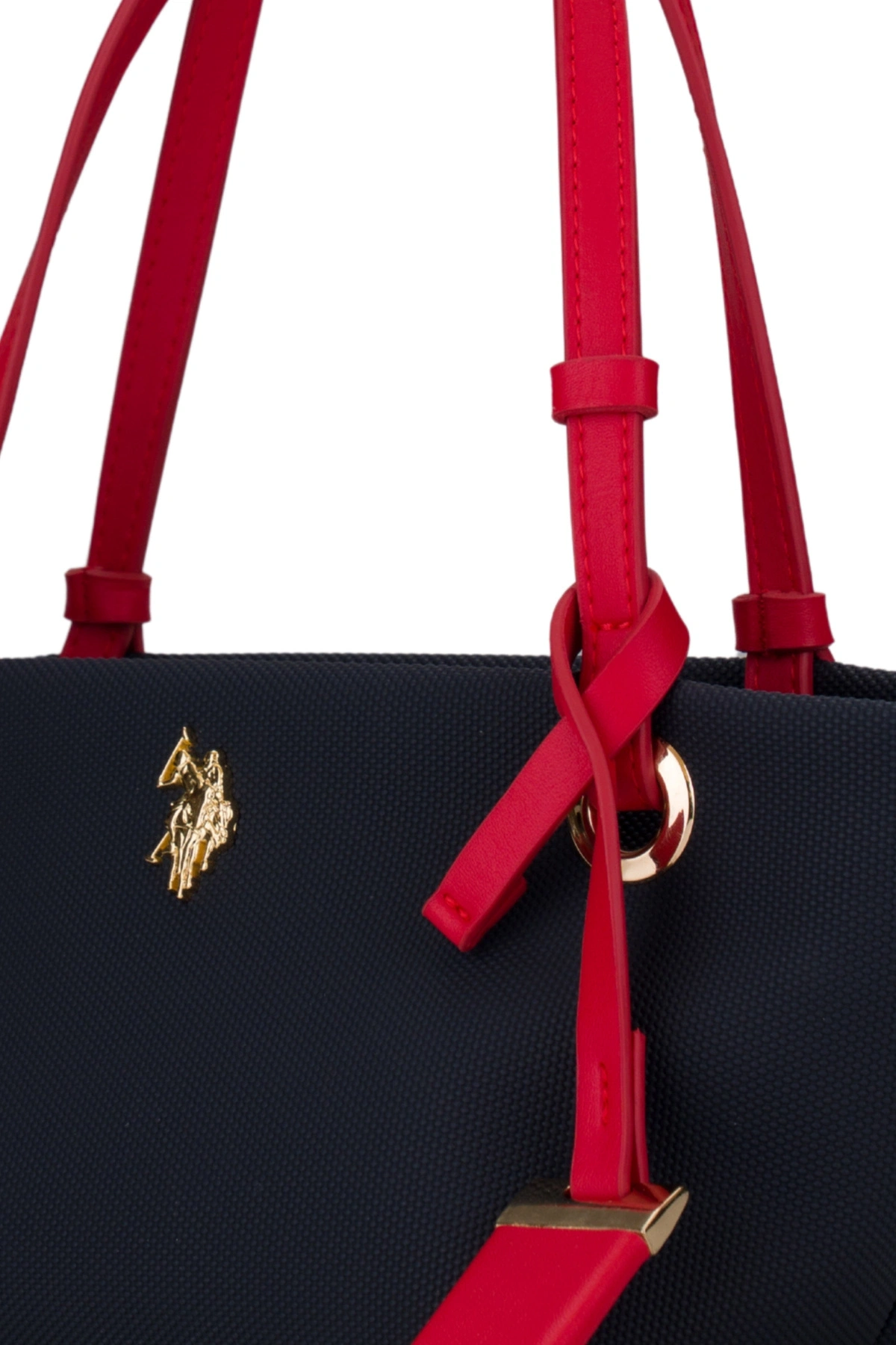 U.S. Polo Assn. Lacıvert-A.Kırmızı Kadın Omuz Çantası