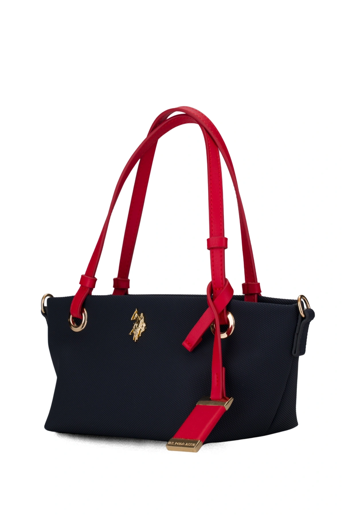 U.S. Polo Assn. Lacıvert-A.Kırmızı Kadın Omuz Çantası