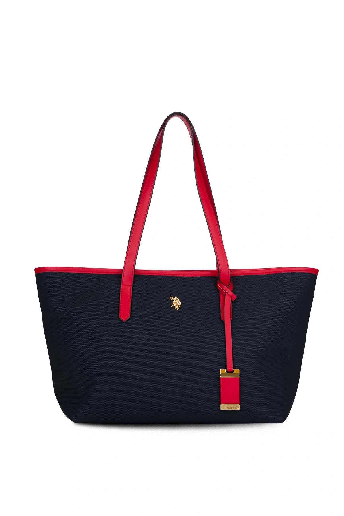 U.S. Polo Assn. Lacıvert-A.Kırmızı Kadın Omuz Çantası