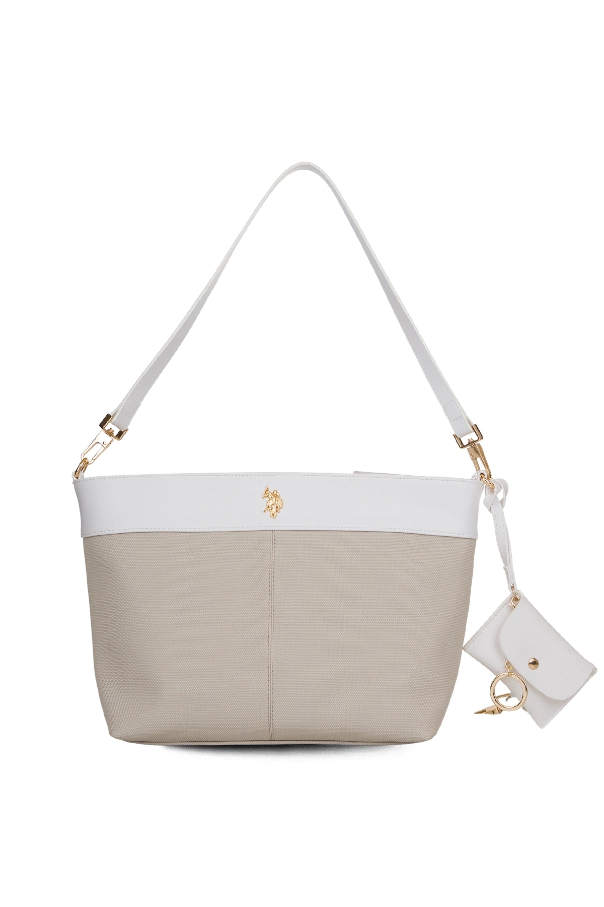 U.S. Polo Assn. Tas-Beyaz Kadın Omuz Çantası