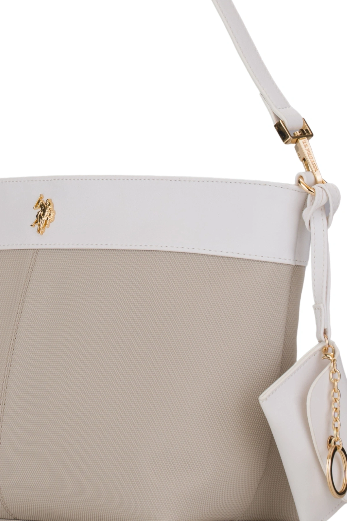 U.S. Polo Assn. Tas-Beyaz Kadın Omuz Çantası