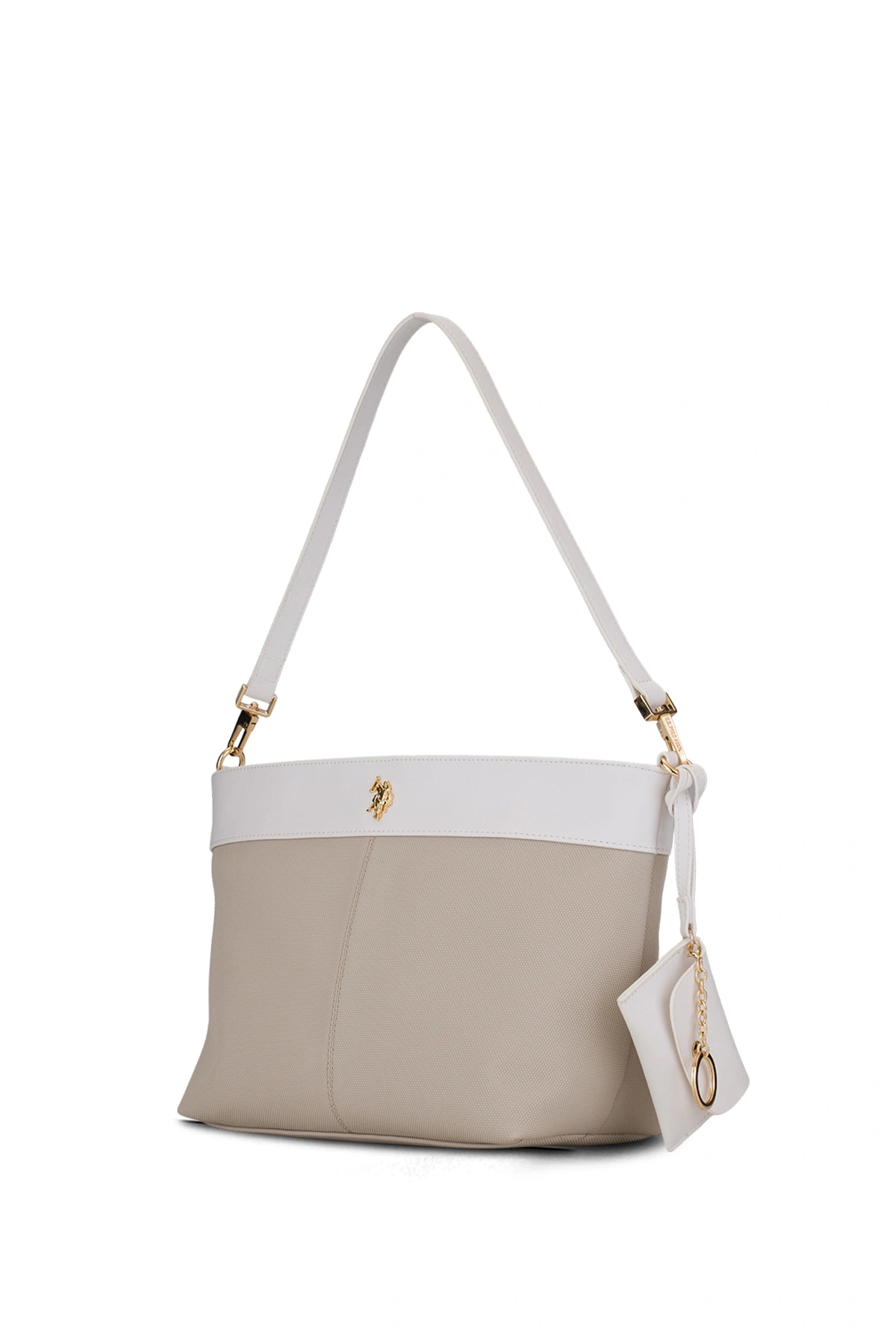 U.S. Polo Assn. Tas-Beyaz Kadın Omuz Çantası