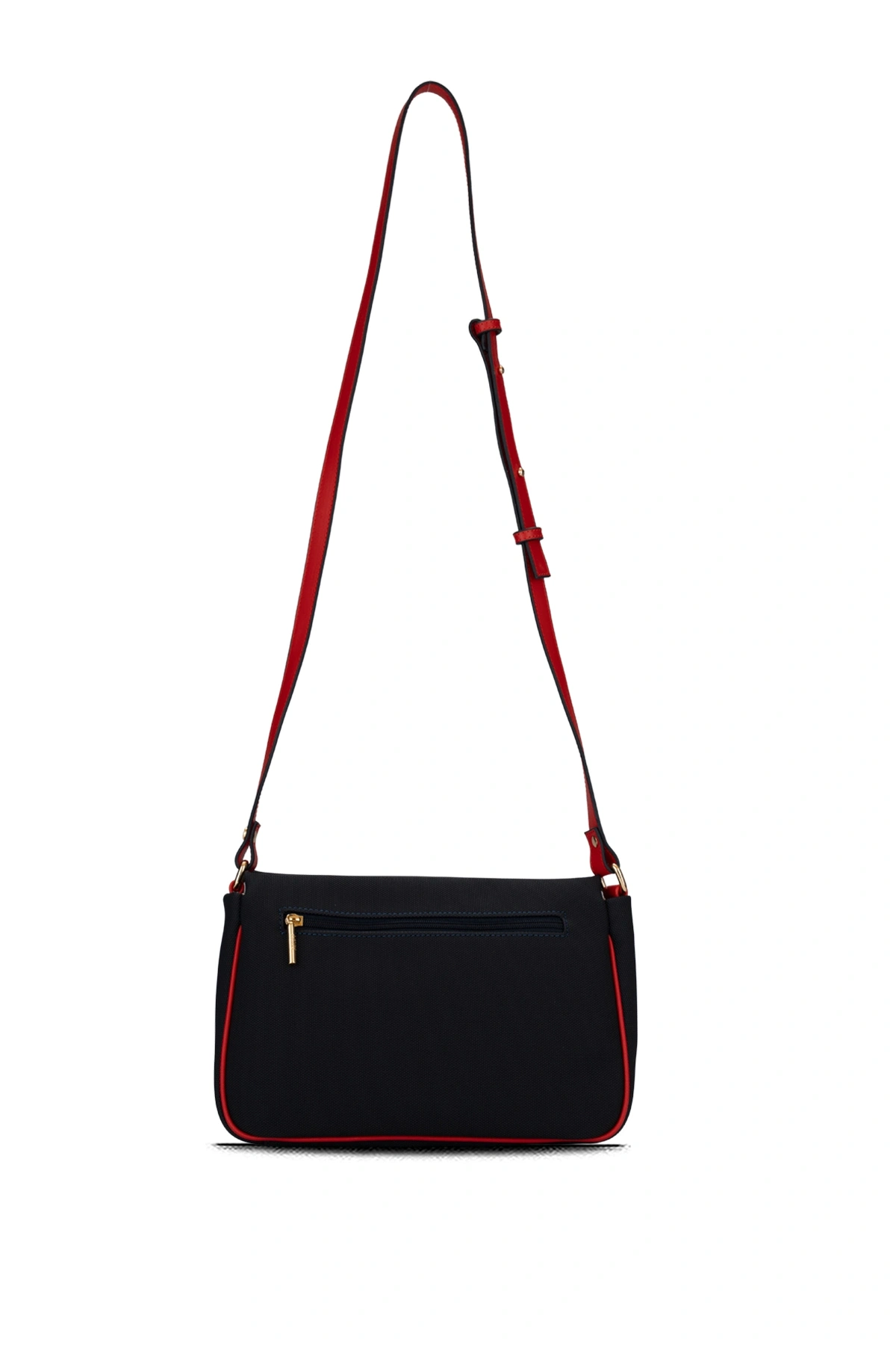 U.S. Polo Assn. Lacıvert-A.Kırmızı Kadın Postacı Çantası