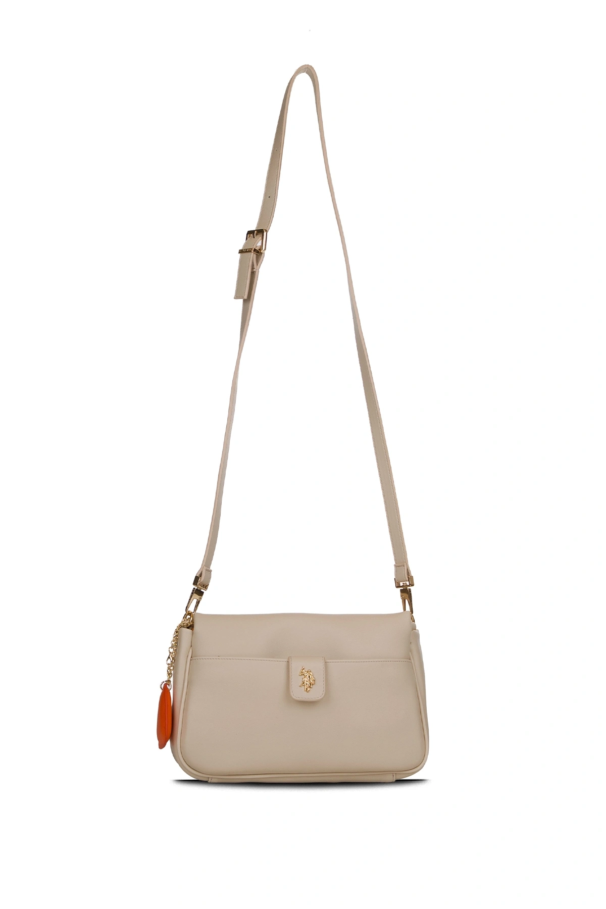 U.S. Polo Assn. Bej Kadın Postacı Çantası