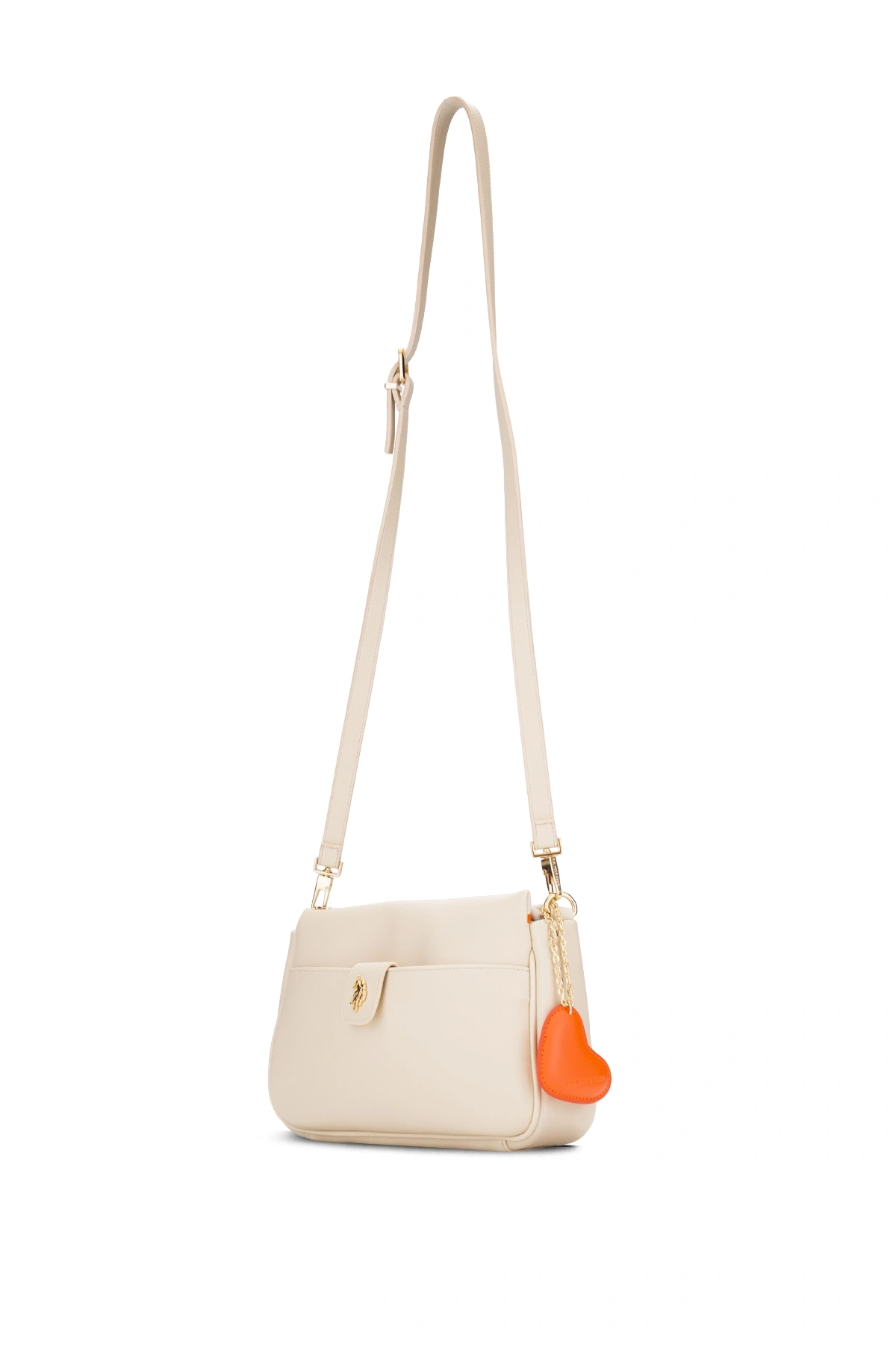 U.S. Polo Assn. Bej Kadın Postacı Çantası