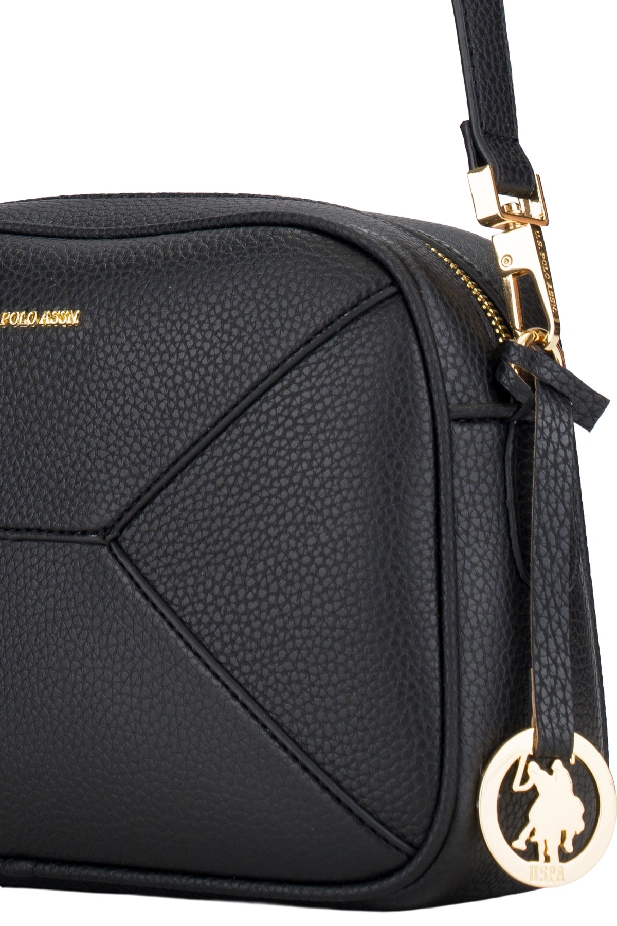 U.S. Polo Assn. Sıyah Kadın Postacı Çantası
