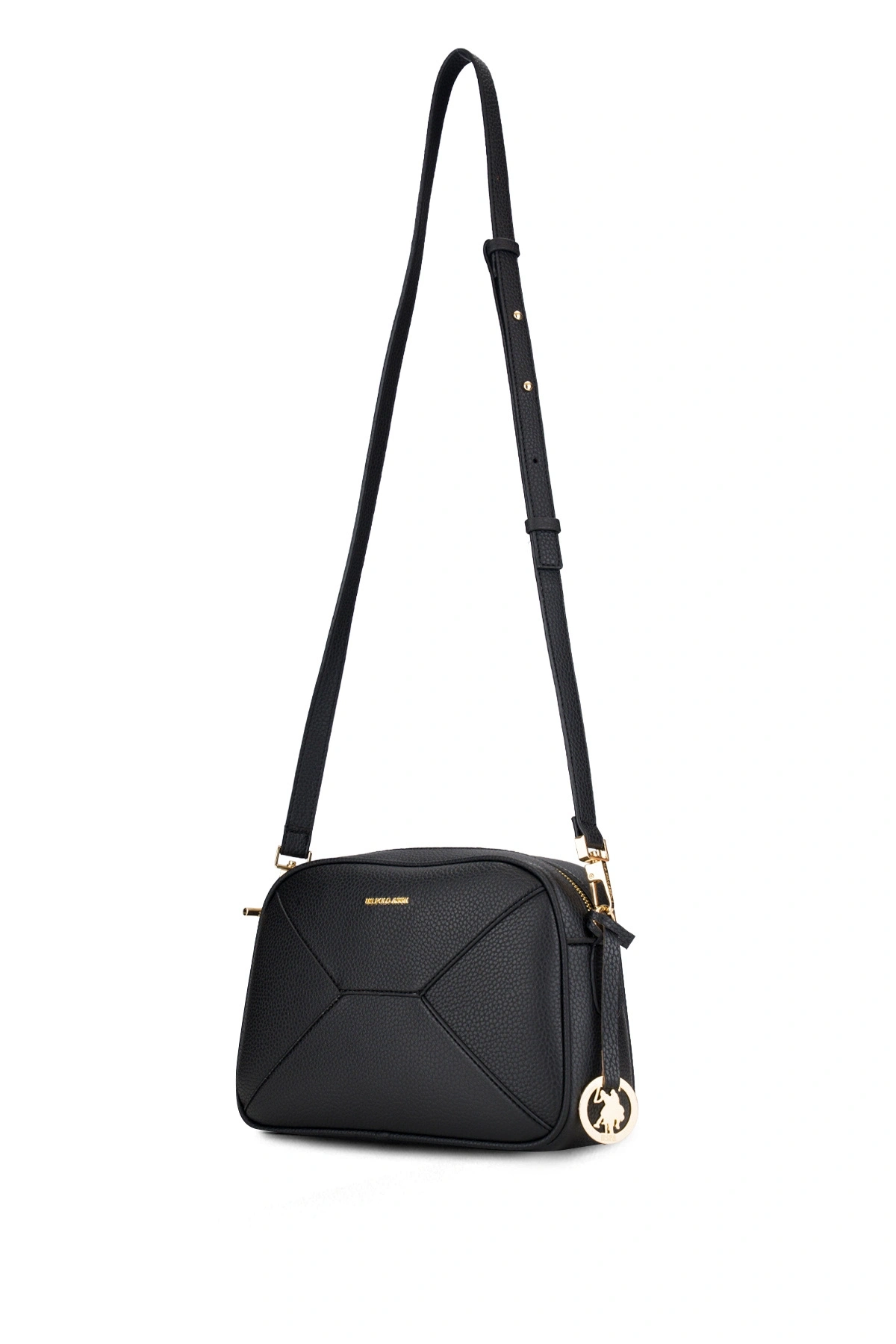 U.S. Polo Assn. Sıyah Kadın Postacı Çantası