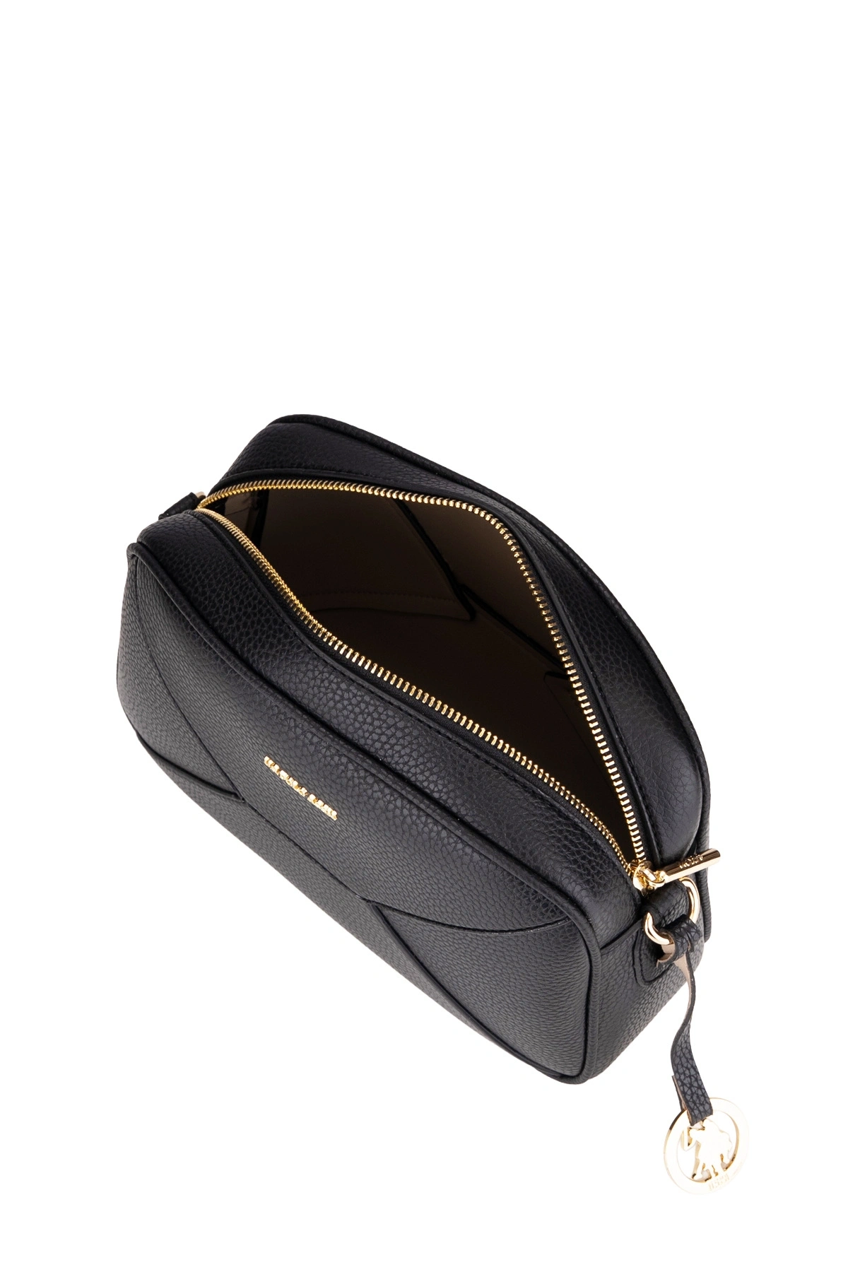 U.S. Polo Assn. Sıyah Kadın Postacı Çantası