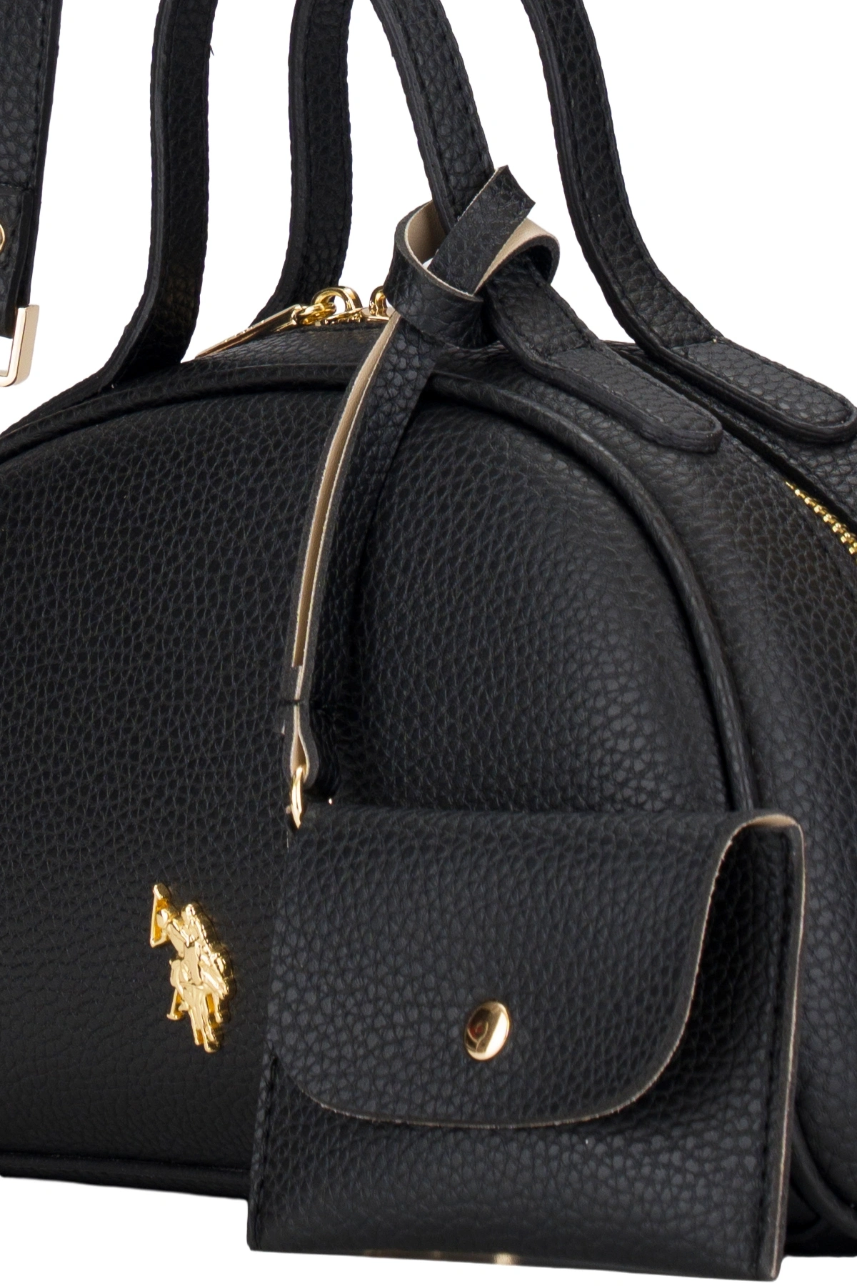 U.S. Polo Assn. Sıyah Kadın Postacı Çantası