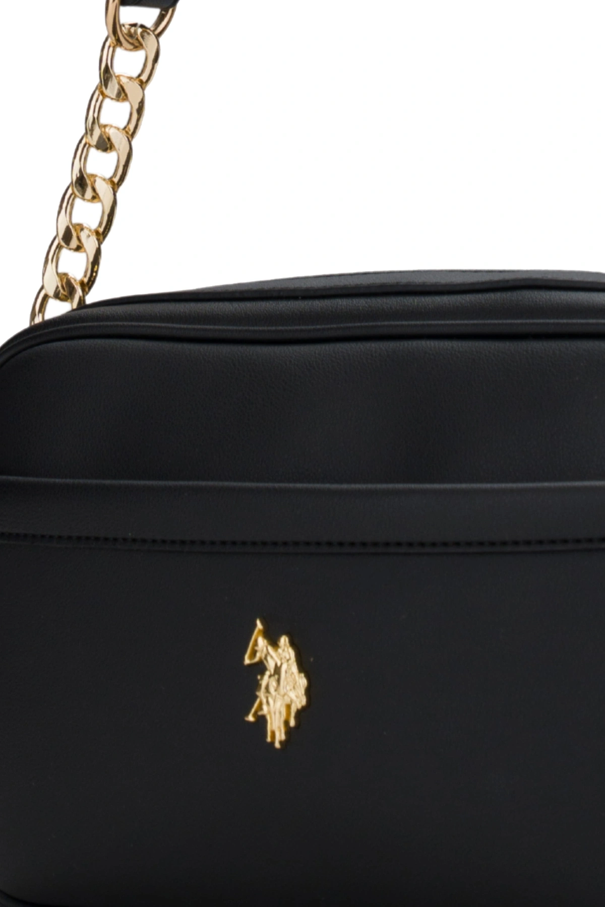 U.S. Polo Assn. Sıyah Kadın Postacı Çantası