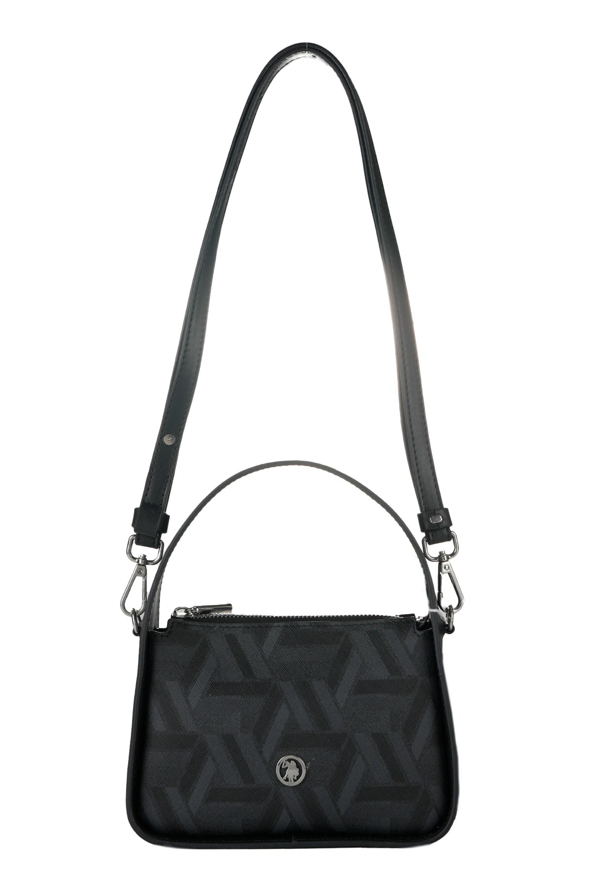 U.S. Polo Assn. Sıyah Kadın Postacı Çantası