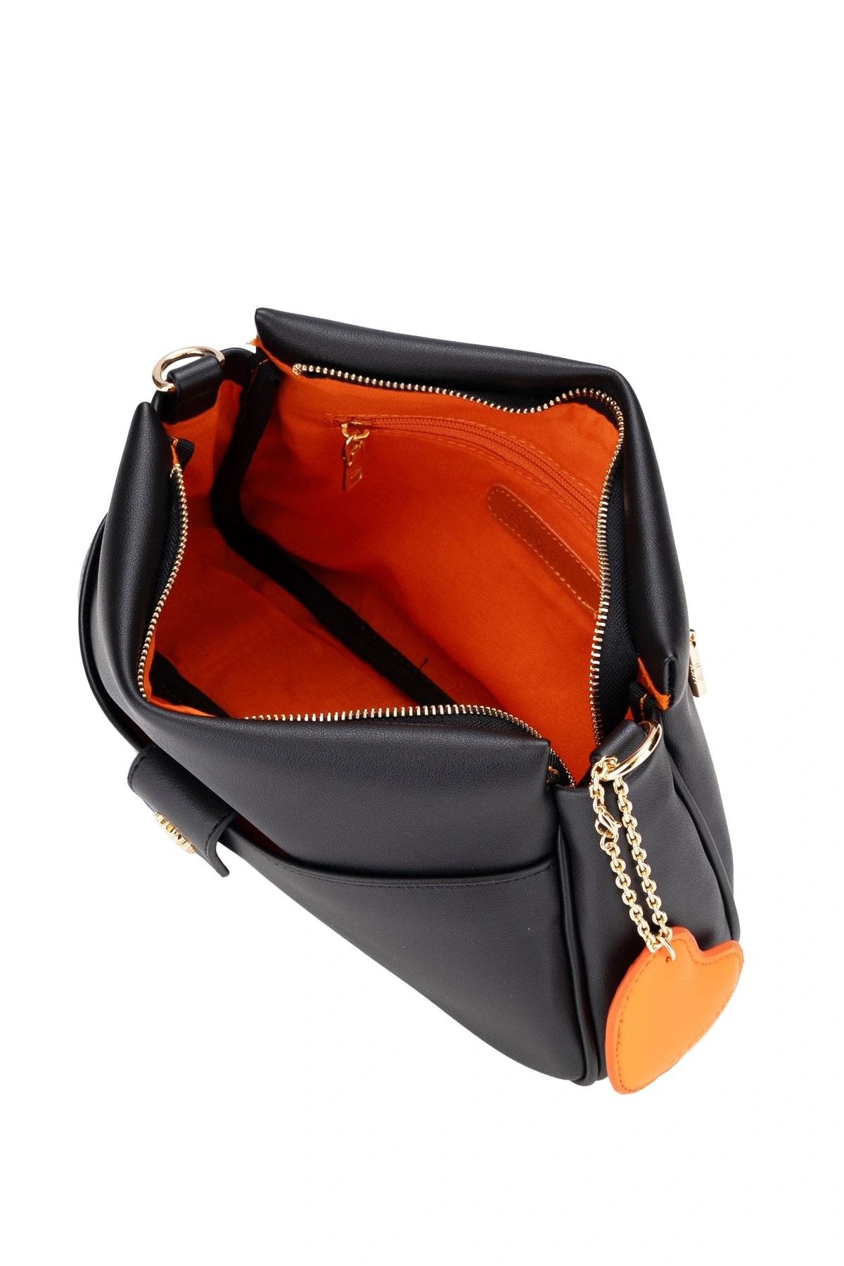 U.S. Polo Assn. Sıyah Kadın Postacı Çantası