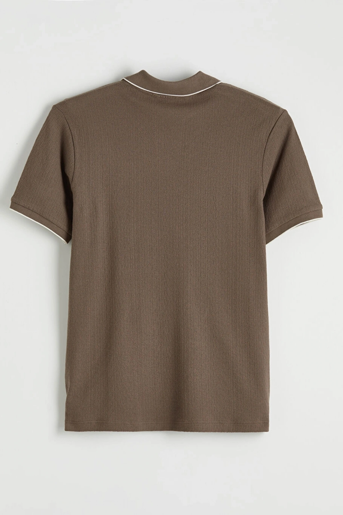LCWAIKIKI Classic Kahverengi Polo Yaka Erkek Tişört
