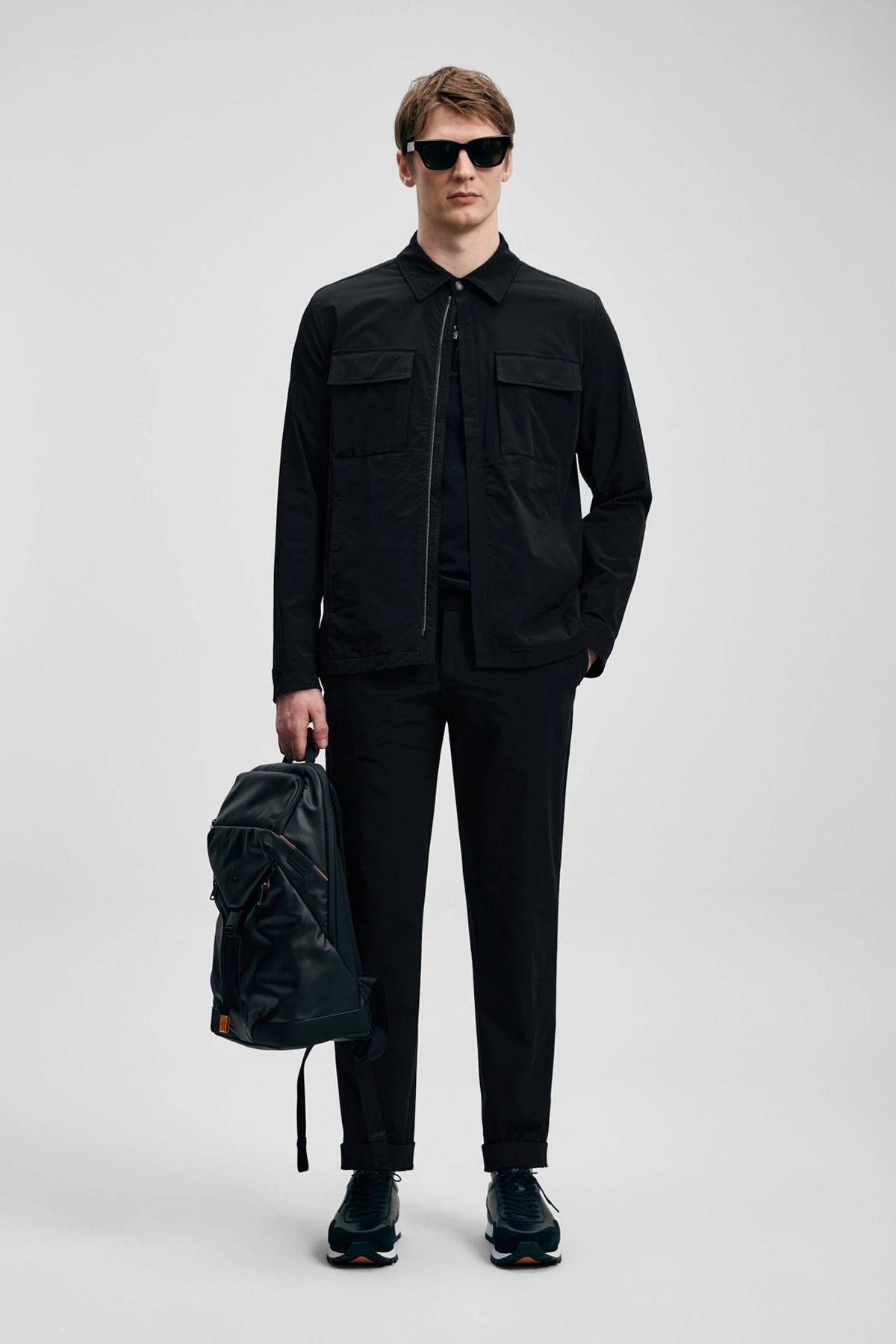 Lufian Beck Erkek Gömlek Ceket Siyah