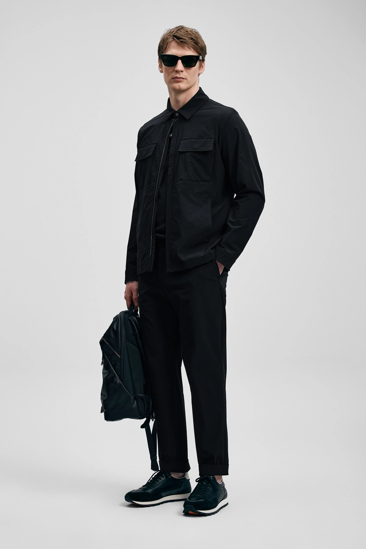 Lufian Beck Erkek Gömlek Ceket Siyah