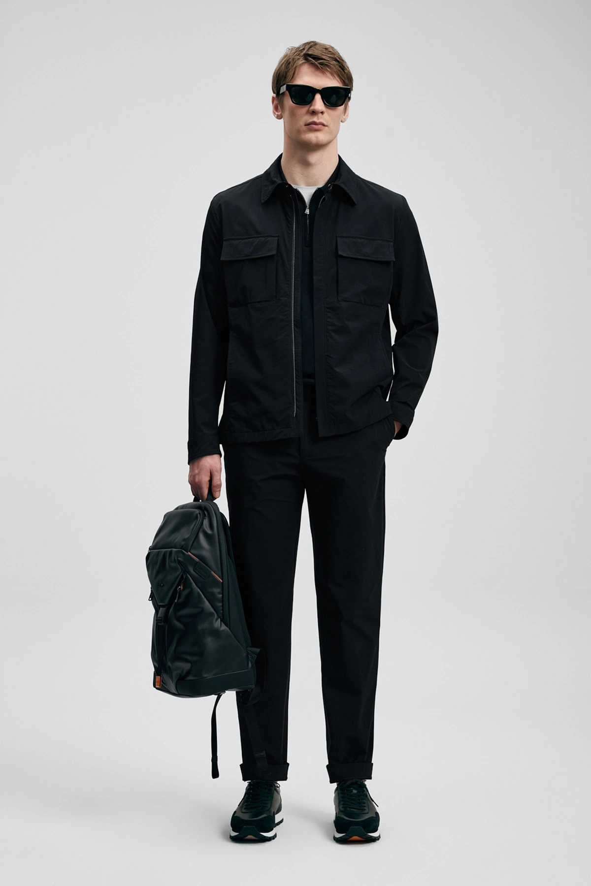 Lufian Beck Erkek Gömlek Ceket Siyah