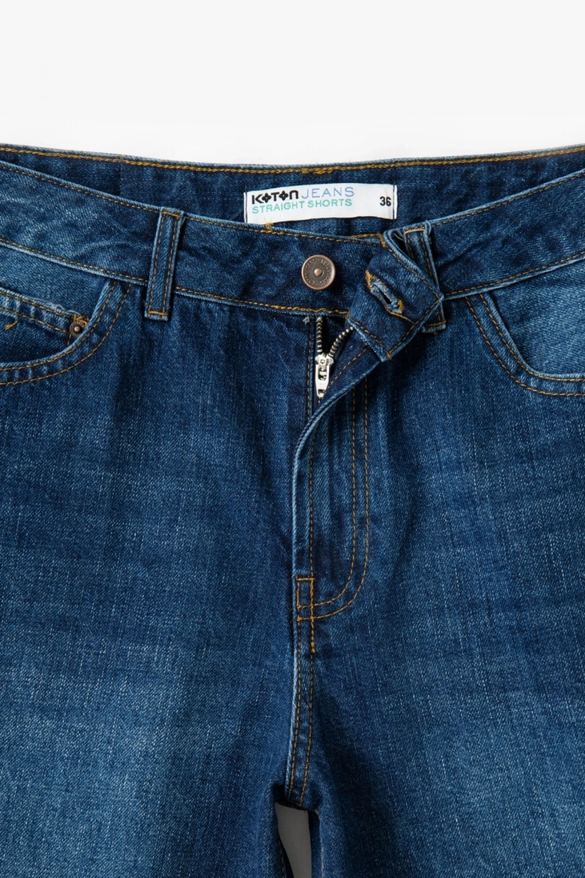 KOTON Rahat Kesim Normal Bel Denim Şort