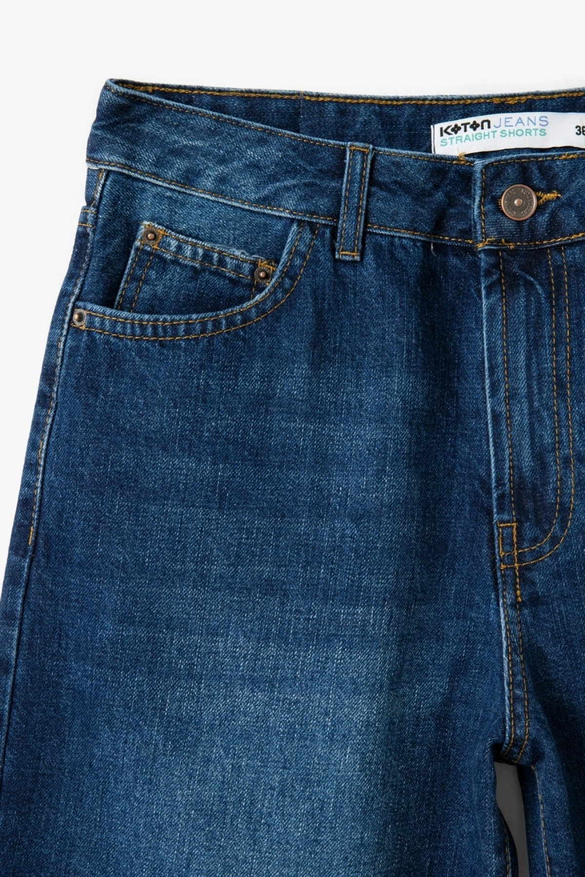 KOTON Rahat Kesim Normal Bel Denim Şort