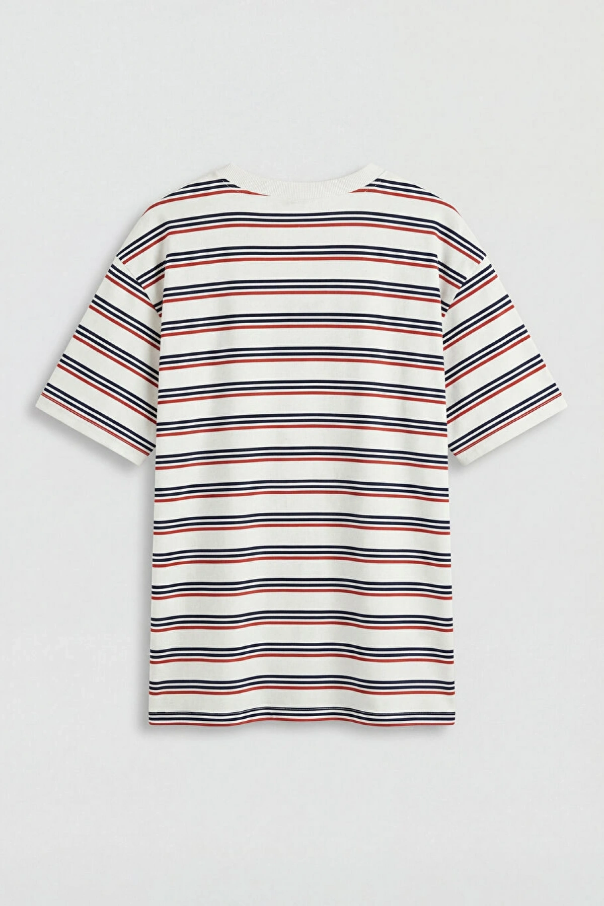 LCW Kids Turuncu Çizgili Erkek Çocuk Tişört Ve Şort