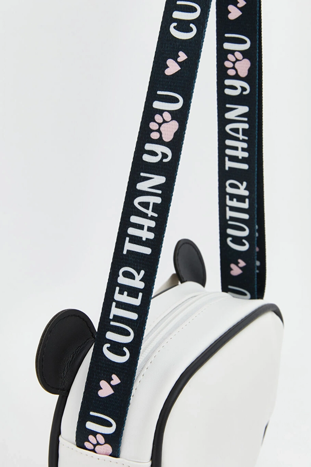 LCW ACCESSORIES Beyaz Hayvan Figürlü Kız Çocuk Beslenme Çantası