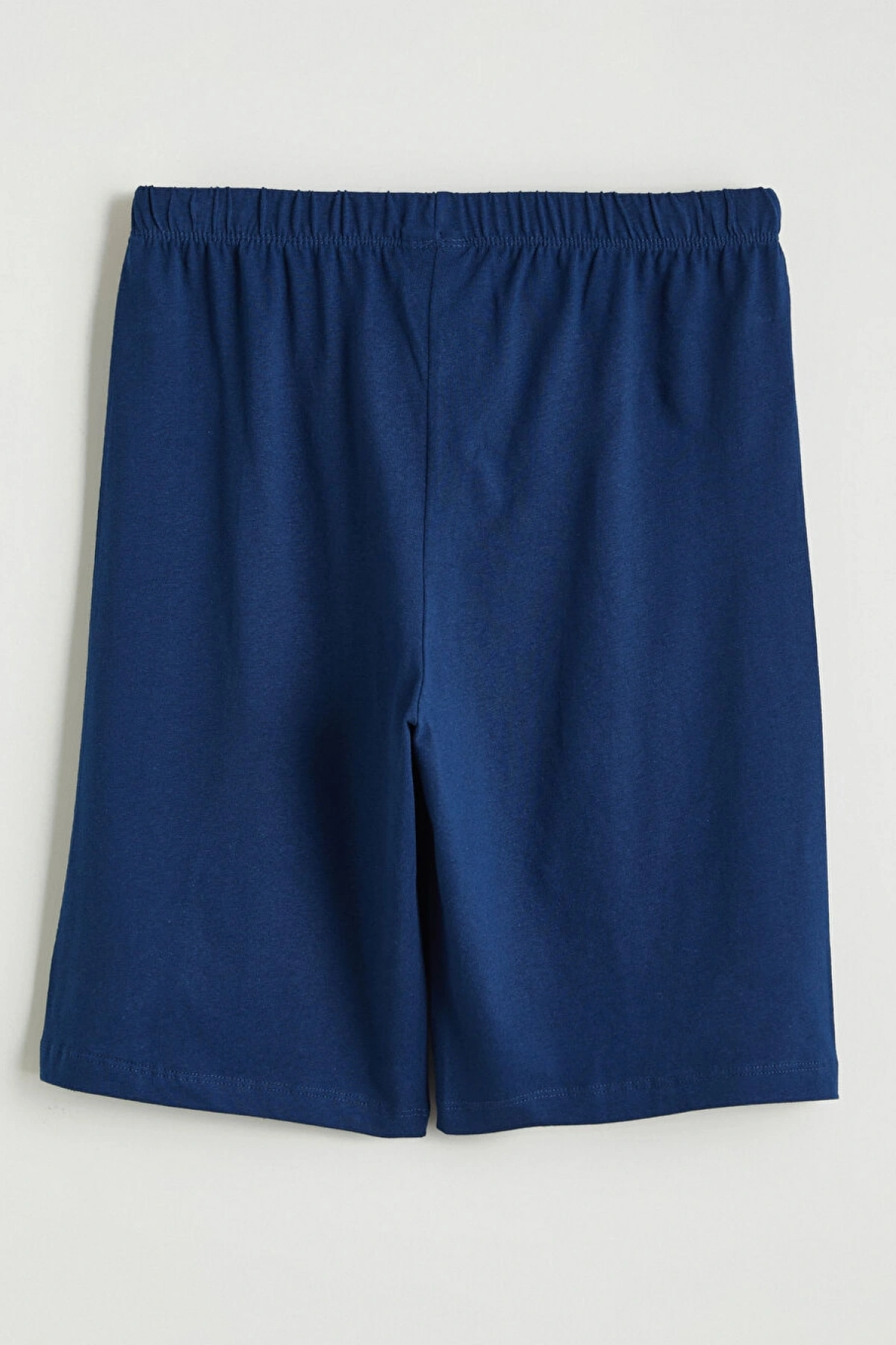 LCW Kids Lacivert Baskılı Erkek Çocuk Pijama Şort 2li