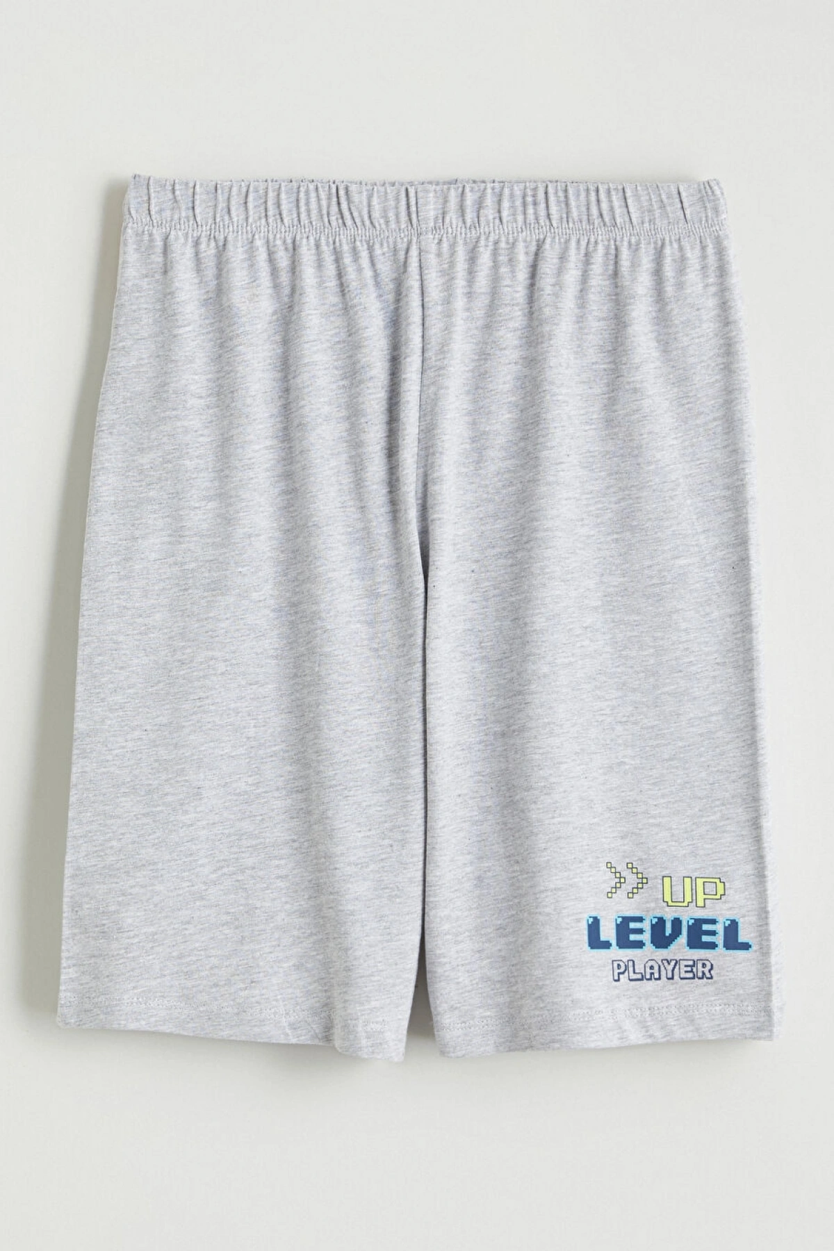 LCW Kids Lacivert Baskılı Erkek Çocuk Pijama Şort 2li