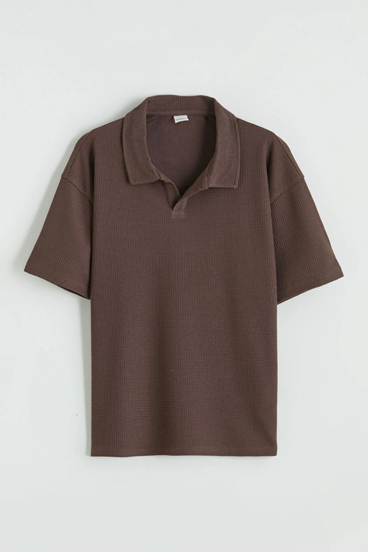 W Kids Kahverengi Polo Yaka Erkek Çocuk Tişört Ve Şort