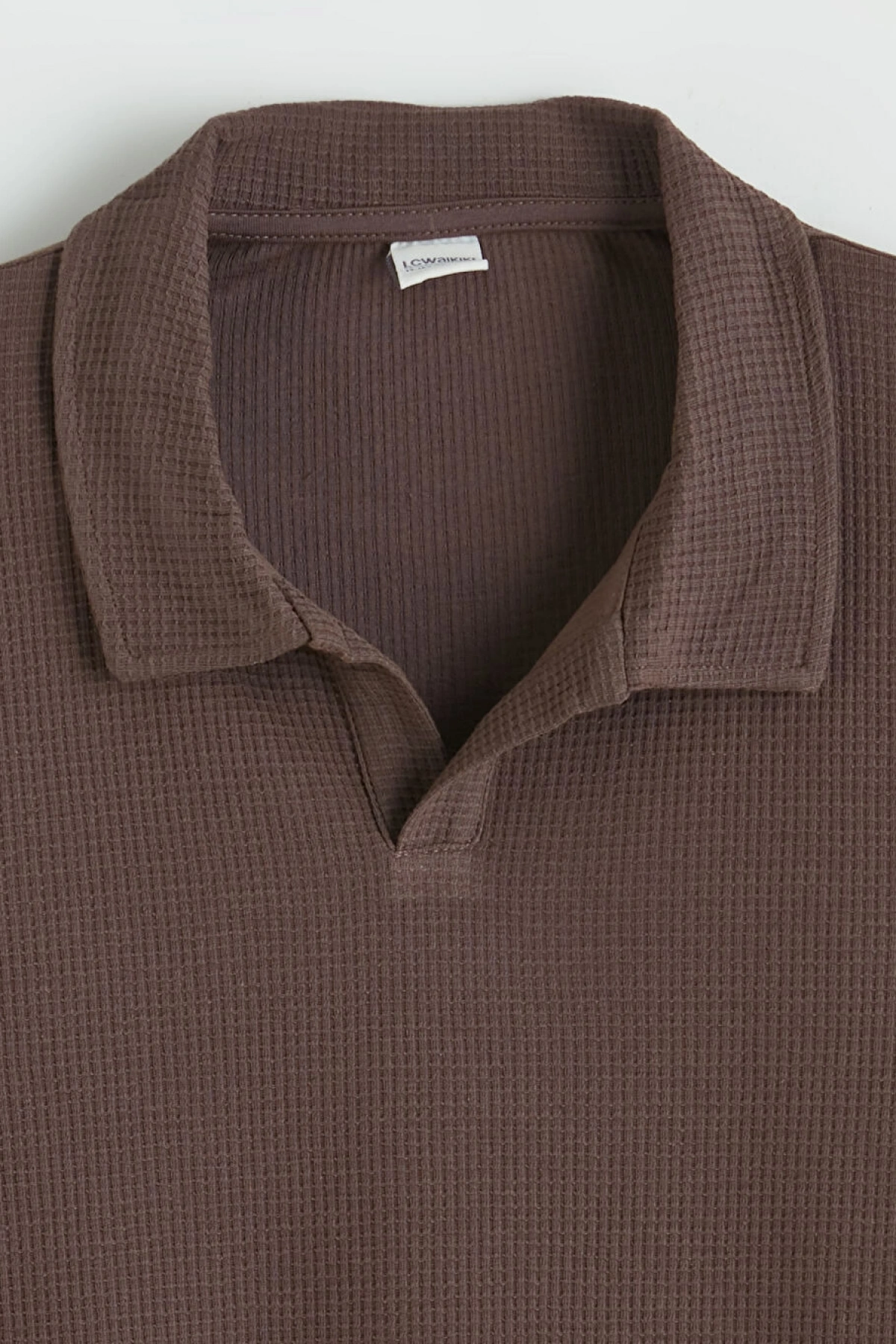 W Kids Kahverengi Polo Yaka Erkek Çocuk Tişört Ve Şort