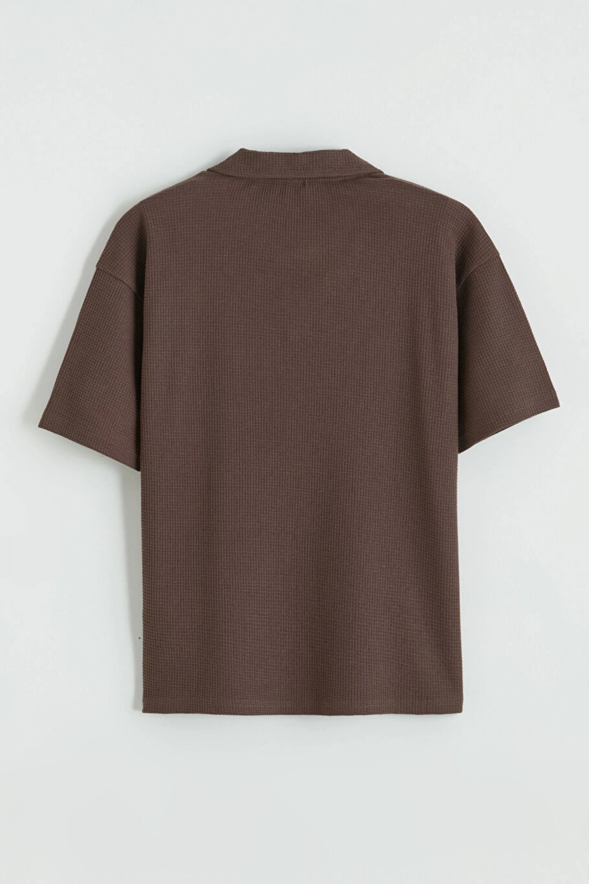 W Kids Kahverengi Polo Yaka Erkek Çocuk Tişört Ve Şort