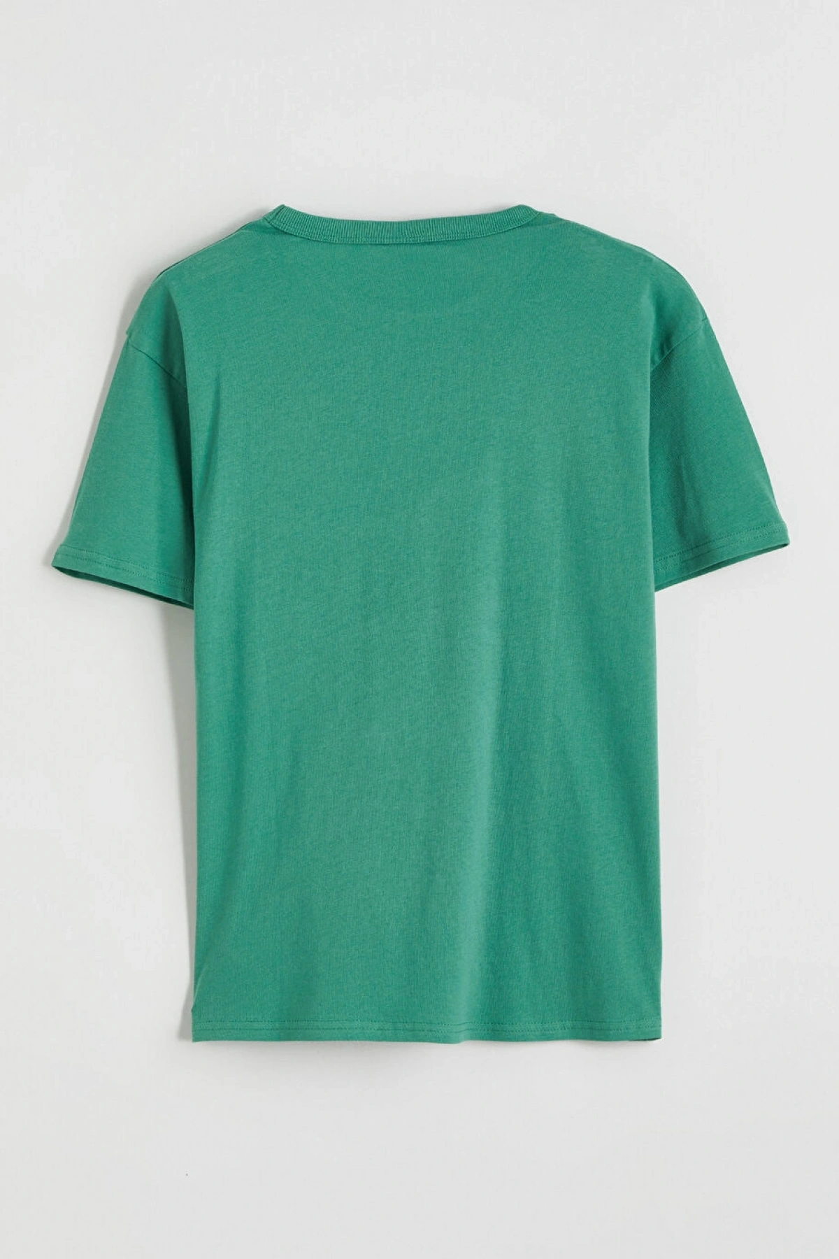 LCW Kids Yeşil Baskılı Erkek Çocuk Tişört