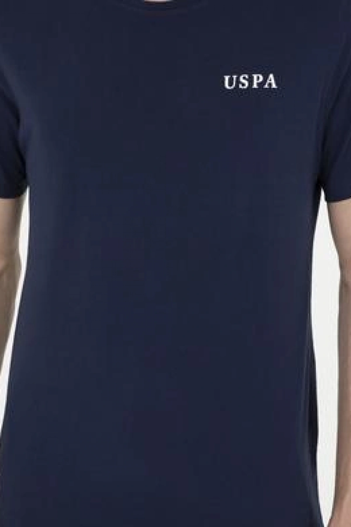 U.S.POLO Erkek Regular Fit Bisiklet Yaka Lacivert Tişört