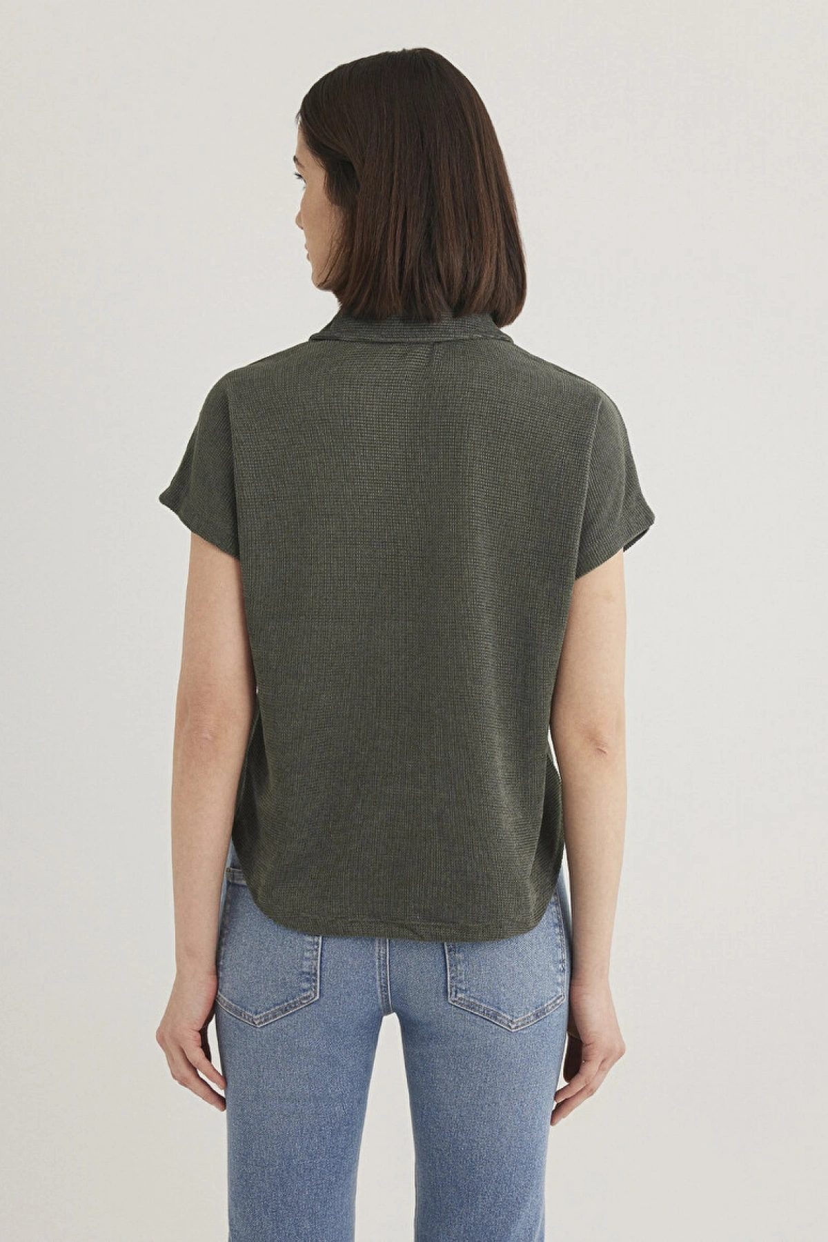 MAVİ Lux Touch Yeşil Polo Tişört