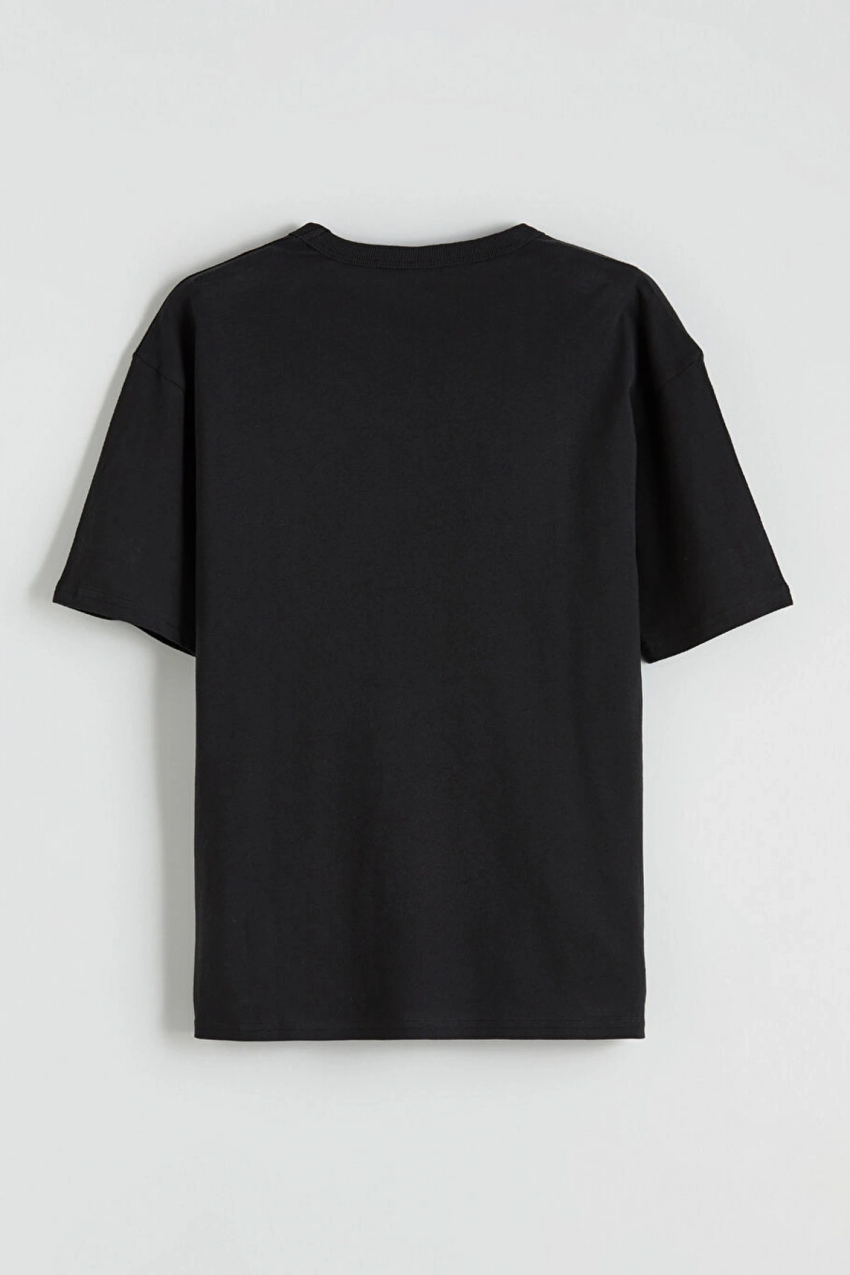 LCW Kids Siyah Bisiklet Yaka Baskılı Erkek Çocuk Tişört Ve Şort