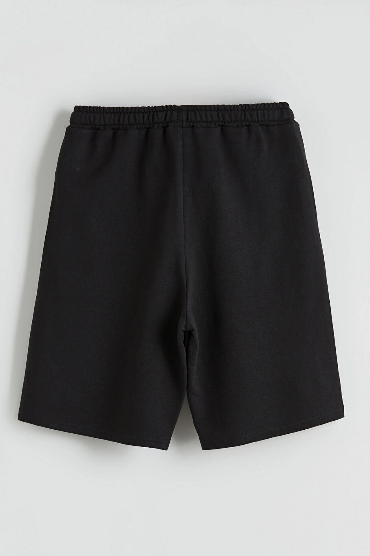 LCW Kids Siyah Bisiklet Yaka Baskılı Erkek Çocuk Tişört Ve Şort