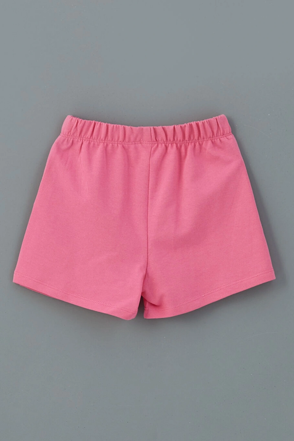 LCW Kids Beyaz Bisiklet Yaka Kız Bebek Tişört Ve Şort 2li