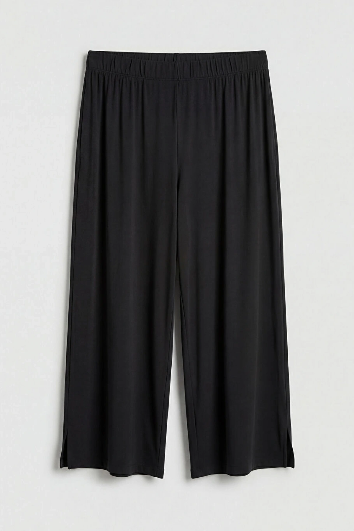 LCW Grace Siyah Beli Lastikli Kadın Kapri