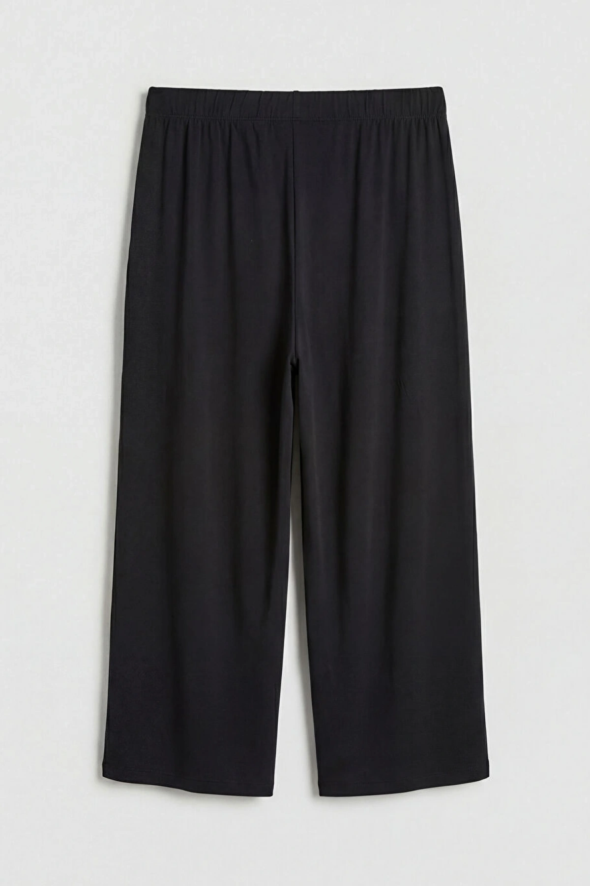 LCW Grace Siyah Beli Lastikli Kadın Kapri