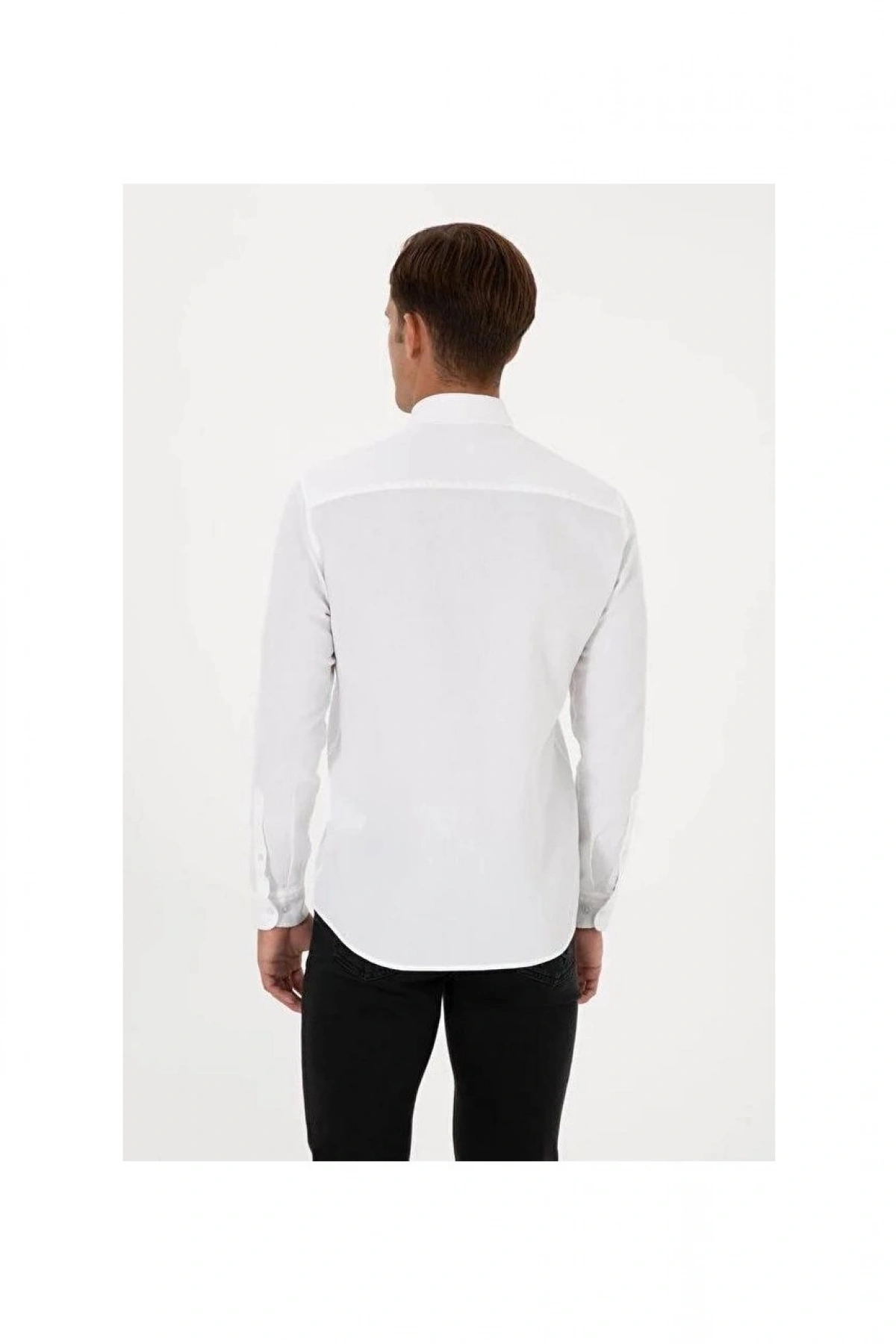 U.S. Polo Assn. Erkek Slim Dokuma Gömlek