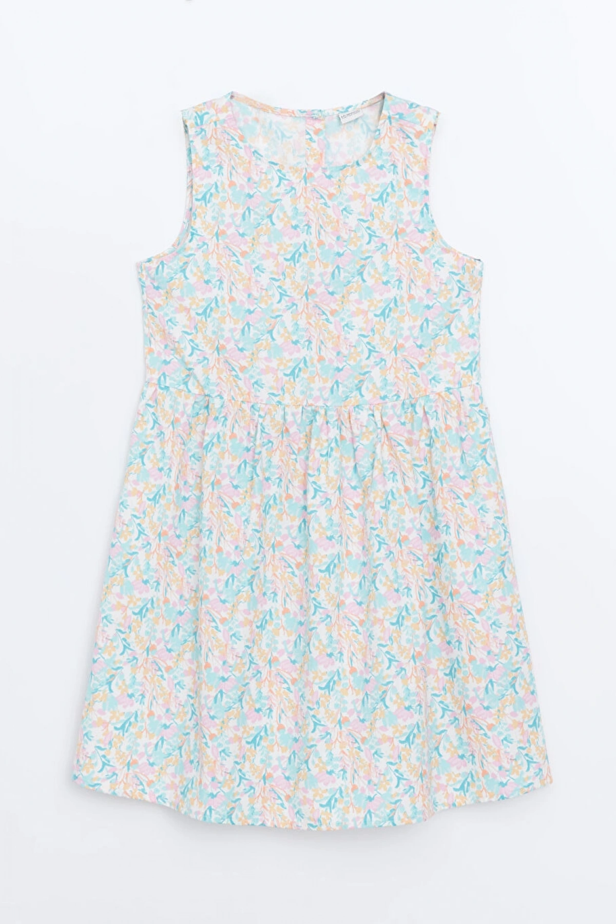 LCW Bisiklet Yaka Kız Çocuk Elbise