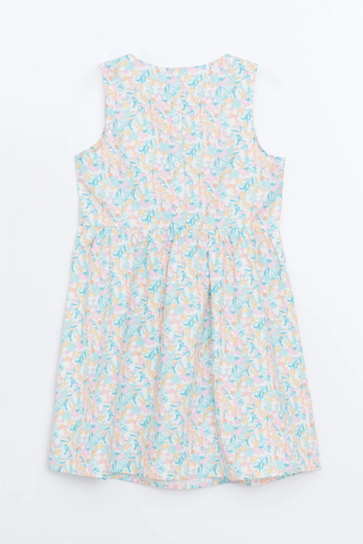 LCW Bisiklet Yaka Kız Çocuk Elbise