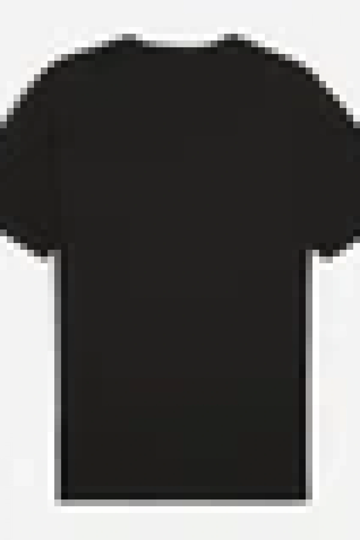 Erkek uzun pamuklu tişört Puma Ess No. 1 Logo Tee Siyah baskılı