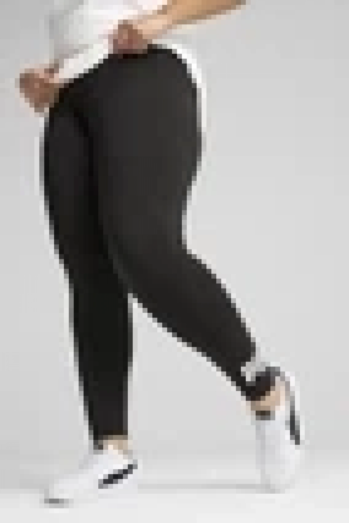 Puma Ess No. 1 Logo Kadın Fitness Taytı SİYAH