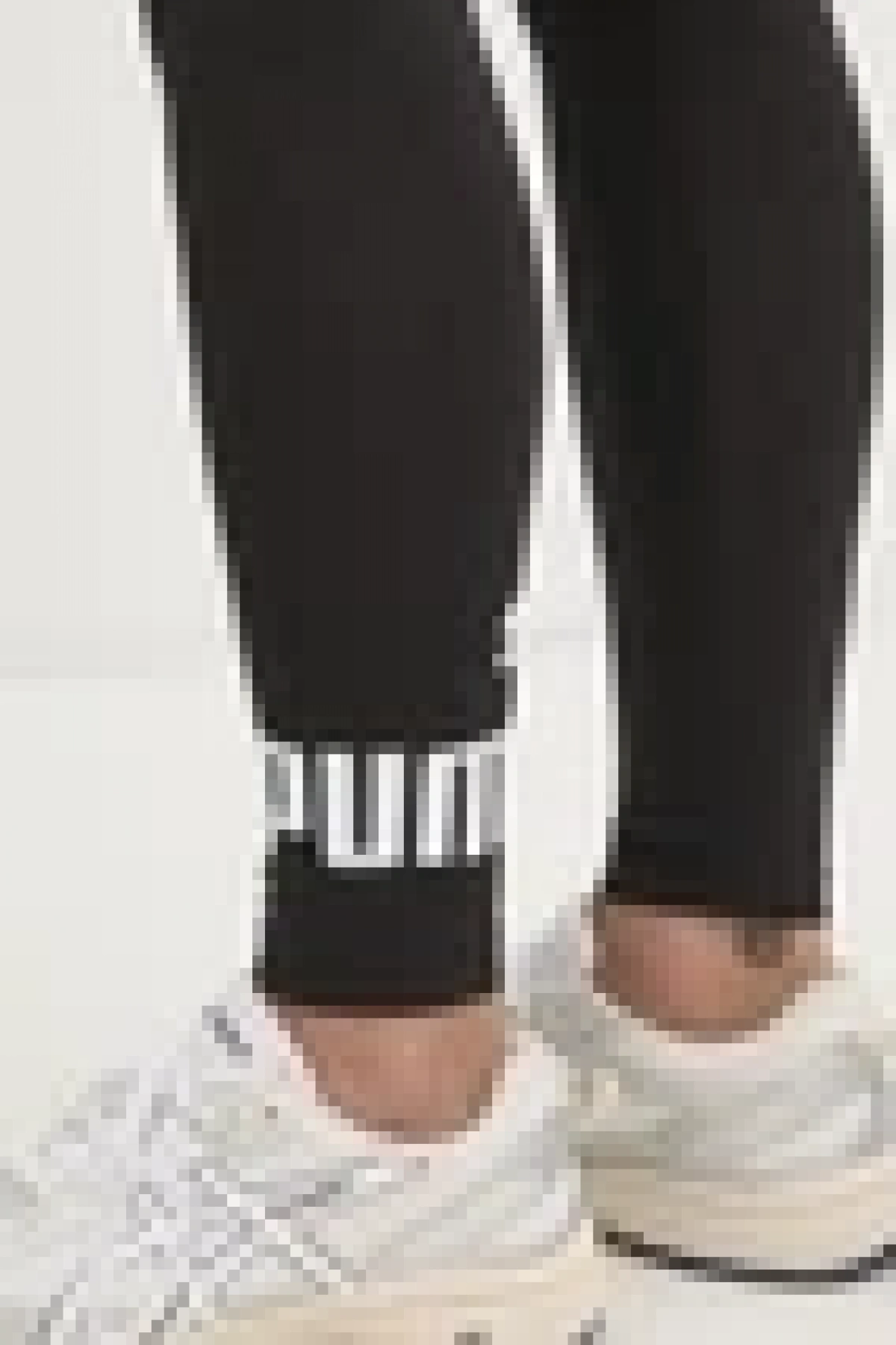 Puma Ess No. 1 Logo Kadın Fitness Taytı SİYAH