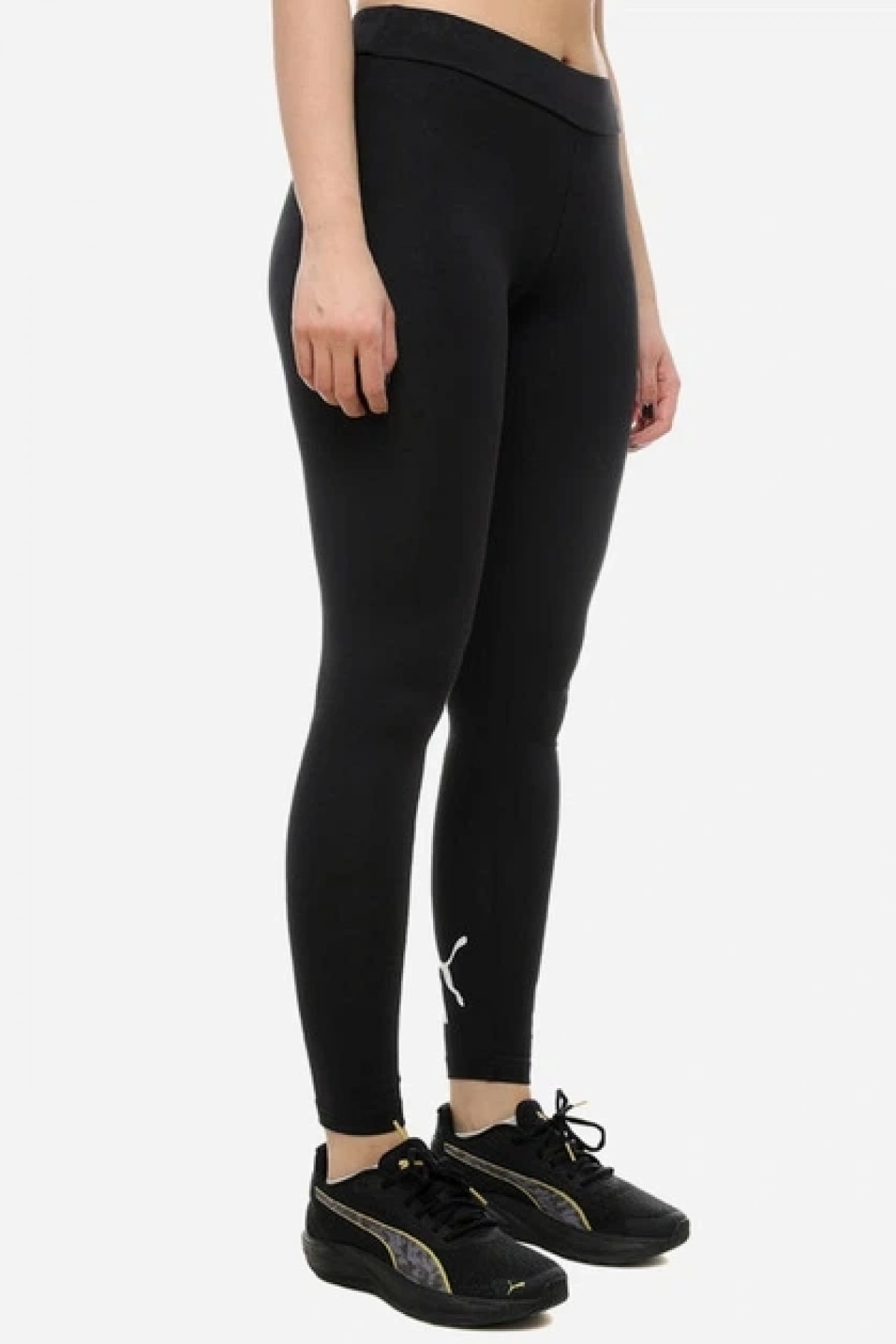 Puma Ess No. 1 Logo Kadın Fitness Taytı SİYAH