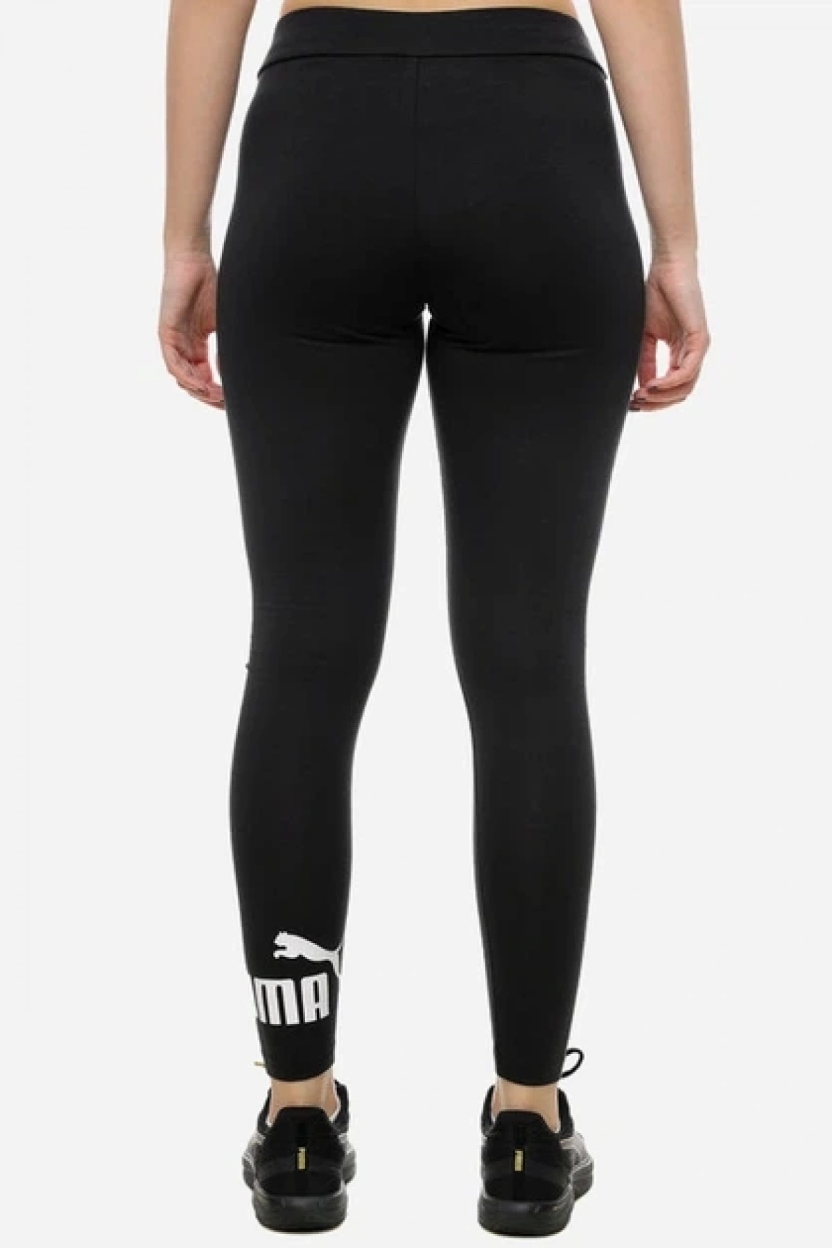 Puma Ess No. 1 Logo Kadın Fitness Taytı SİYAH